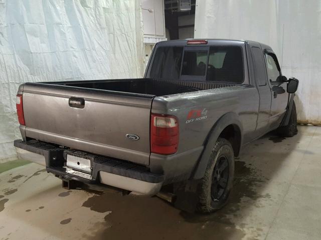 1FTZR45EX5PA27469 - 2005 FORD RANGER SUP GRAY photo 4