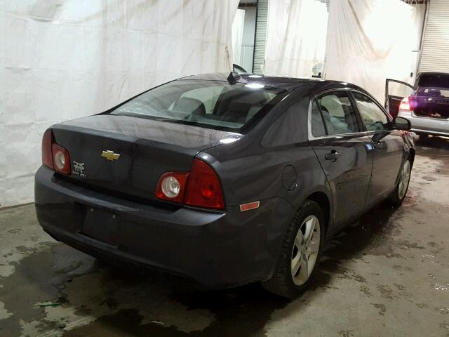 1G1ZB5E03CF254495 - 2012 CHEVROLET MALIBU LS ნაცრისფერი ფოტო 4