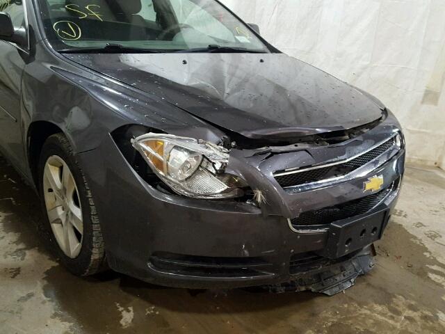 1G1ZB5E03CF254495 - 2012 CHEVROLET MALIBU LS ნაცრისფერი ფოტო 9