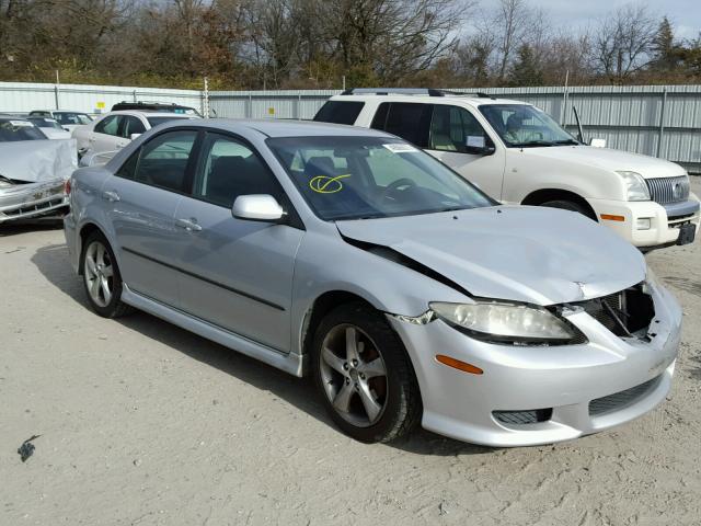 1YVFP80CX45N95246 - 2004 MAZDA 6 I SILVER photo 1