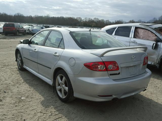 1YVFP80CX45N95246 - 2004 MAZDA 6 I SILVER photo 3