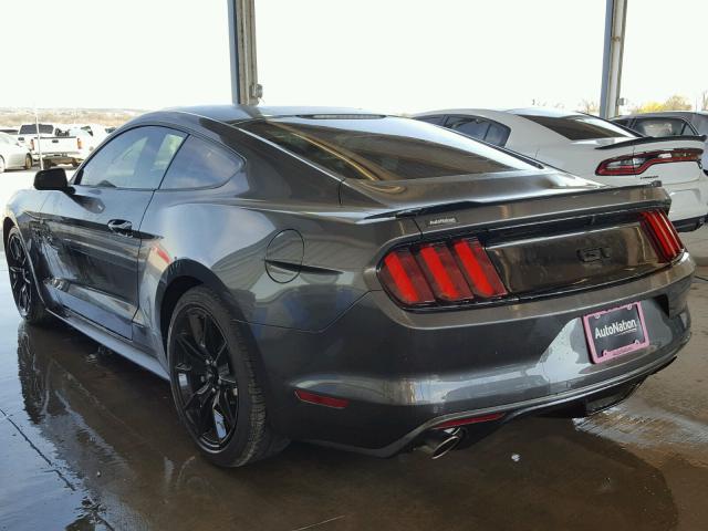 1FA6P8CF7H5344031 - 2017 FORD MUSTANG GT CHARCOAL photo 3