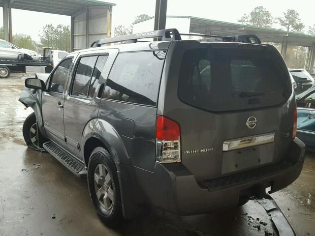 5N1AR18W95C712758 - 2005 NISSAN PATHFINDER GRAY photo 3