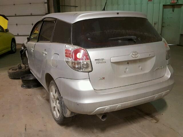 2T1KR32E65C892597 - 2005 TOYOTA COROLLA MA SILVER photo 3