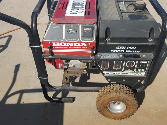 GCALK105258 - 2006 HONDA GENERATOR RED photo 5