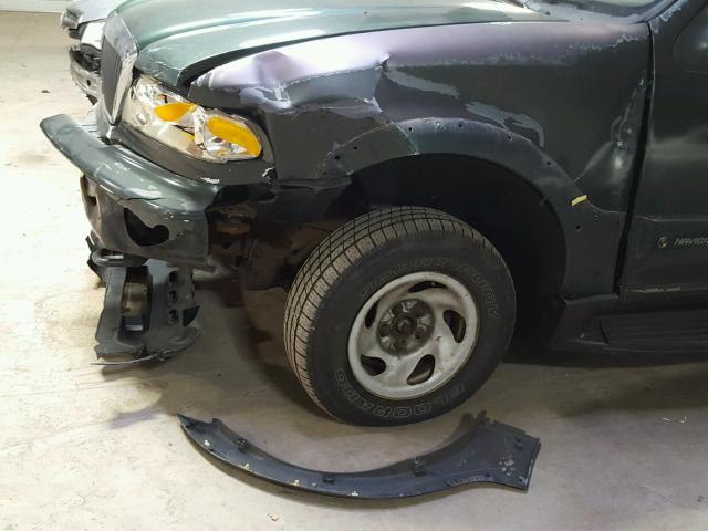 5LMPU28A8YLJ09451 - 2000 LINCOLN NAVIGATOR GREEN photo 9