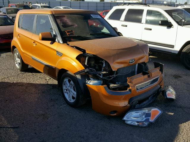 KNDJT2A29B7296119 - 2011 KIA SOUL + ORANGE photo 1