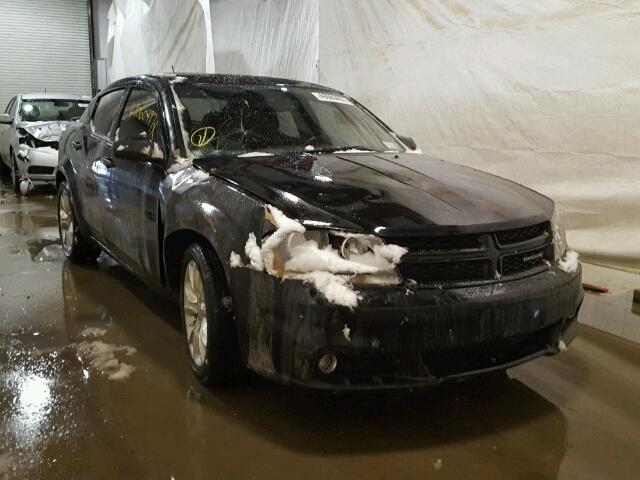 1C3CDZBG8DN548566 - 2013 DODGE AVENGER R/ BLACK photo 1