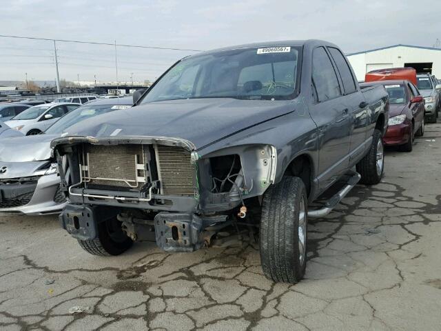 1D7HU18227S142504 - 2007 DODGE RAM 1500 S GRAY photo 2