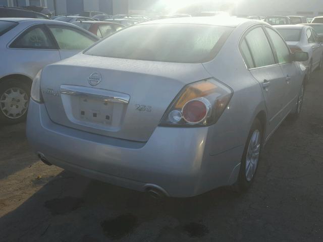 1N4AL2AP2AN401952 - 2010 NISSAN ALTIMA BAS SILVER photo 4