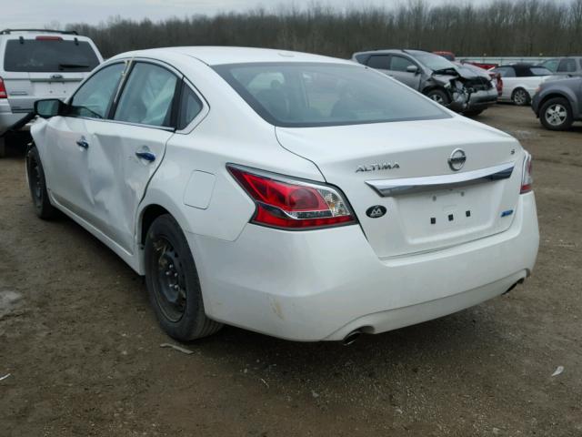 1N4AL3AP1EC152387 - 2014 NISSAN ALTIMA 2.5 WHITE photo 3