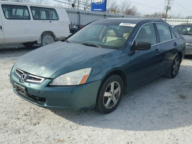 1HGCM56633A046917 - 2003 HONDA ACCORD EX GREEN photo 2