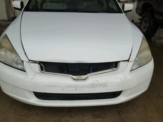 1HGCM56373A071034 - 2003 HONDA ACCORD LX WHITE photo 9