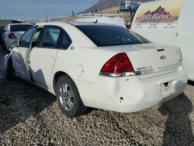 2G1WB58K989222618 - 2008 CHEVROLET IMPALA LS WHITE photo 3