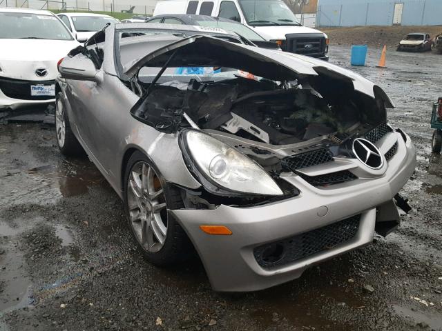 WDBWK54F49F192404 - 2009 MERCEDES-BENZ SLK 300 SILVER photo 1