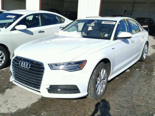 WAUH2AFC6HN129859 - 2017 AUDI A6 PRESTIG WHITE photo 2