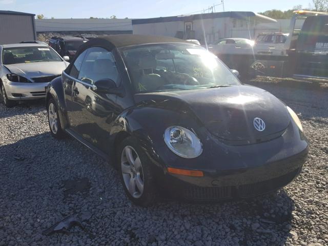 3VWRF31YX7M403161 - 2007 VOLKSWAGEN NEW BEETLE 黑色 照片 1