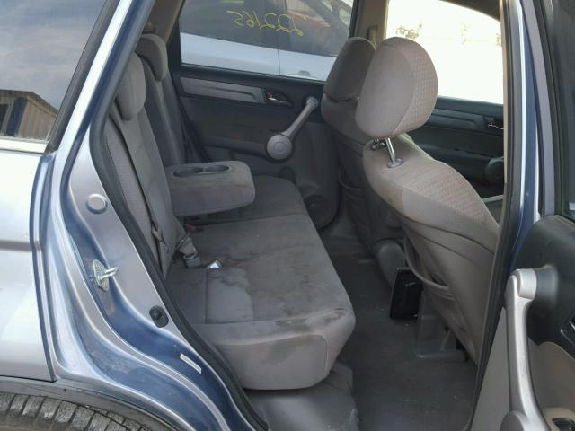 JHLRE38507C007651 - 2007 HONDA CR-V EX BLUE photo 6