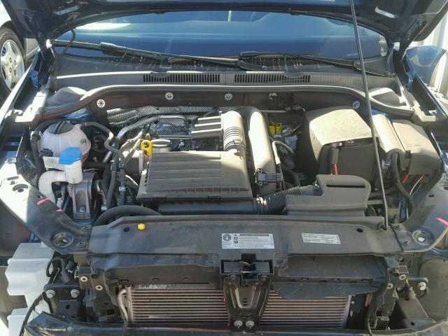 3VW267AJ7GM402058 - 2016 VOLKSWAGEN JETTA S 蓝色 照片 7