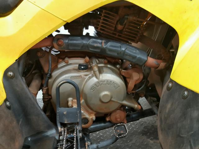 KM4AG42A831102025 - 2003 SUZUKI LT160 YELLOW photo 5