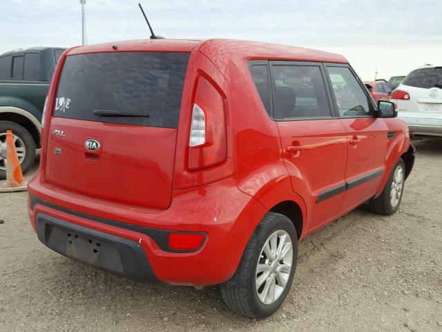 KNDJT2A69D7593641 - 2013 KIA SOUL + RED photo 4