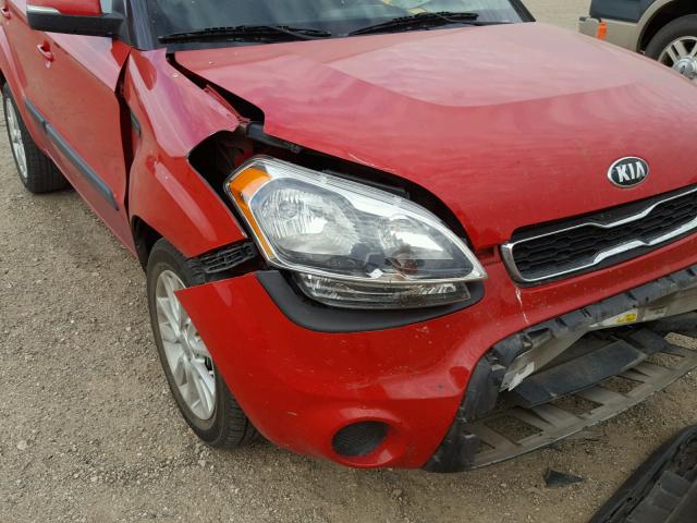 KNDJT2A69D7593641 - 2013 KIA SOUL + RED photo 9