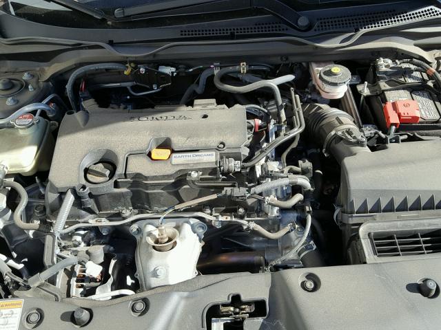 2HGFC2F71HH522341 - 2017 HONDA CIVIC EX ნაცრისფერი ფოტო 7