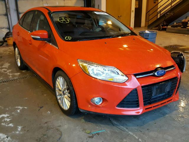 1FAHP3H26CL251510 - 2012 FORD FOCUS SEL RED photo 1