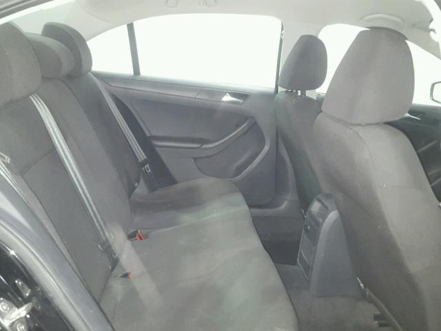 3VW2K7AJ9FM294486 - 2015 VOLKSWAGEN JETTA BASE BLACK photo 6