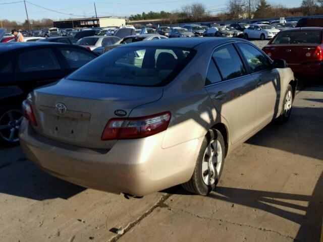 4T1BE46KX7U639303 - 2007 TOYOTA CAMRY NEW TAN photo 4