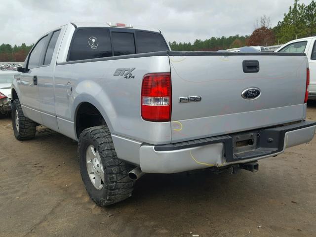 1FTRX14WX6FA24688 - 2006 FORD F150 SILVER photo 3