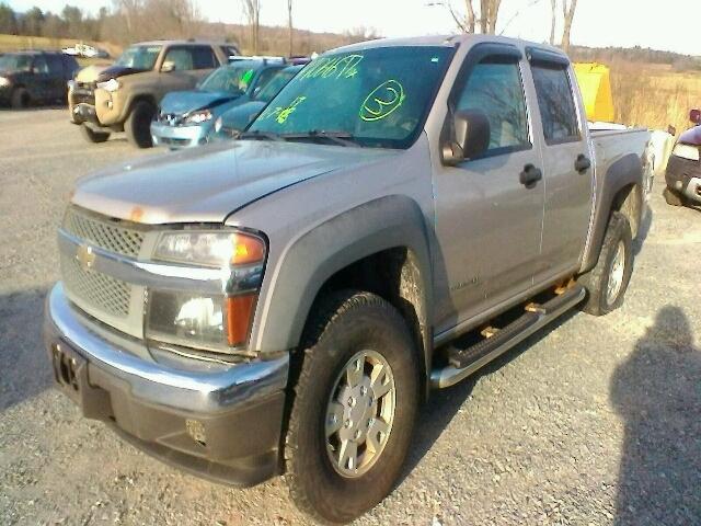 1GCDT136358108345 - 2005 CHEVROLET COLORADO TAN photo 2