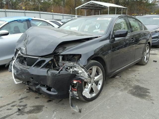 JTHBE96S070017882 - 2007 LEXUS GS 350 BLACK photo 2