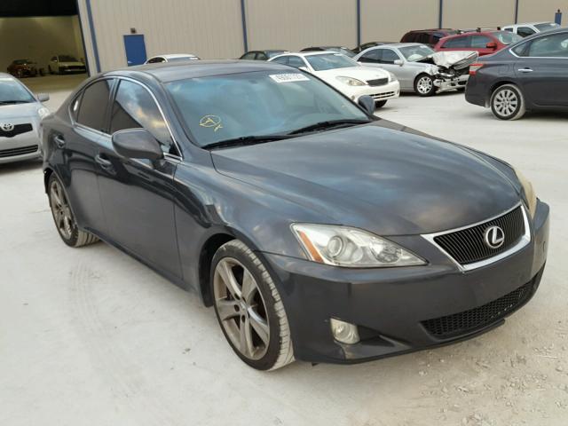 JTHBK262675039369 - 2007 LEXUS IS 250 BLACK photo 1