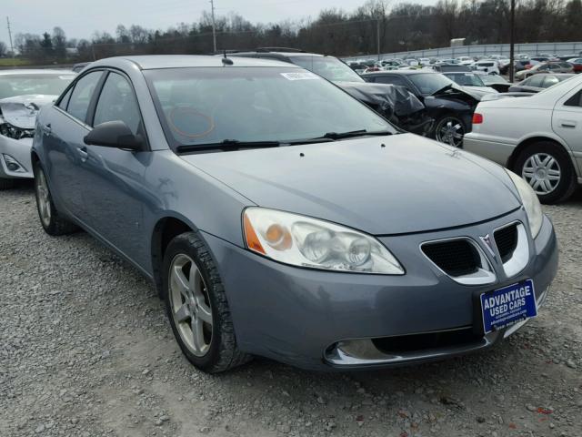 1G2ZG57N384158441 - 2008 PONTIAC G6 BASE BLUE photo 1