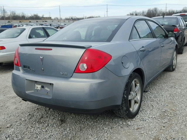 1G2ZG57N384158441 - 2008 PONTIAC G6 BASE BLUE photo 4