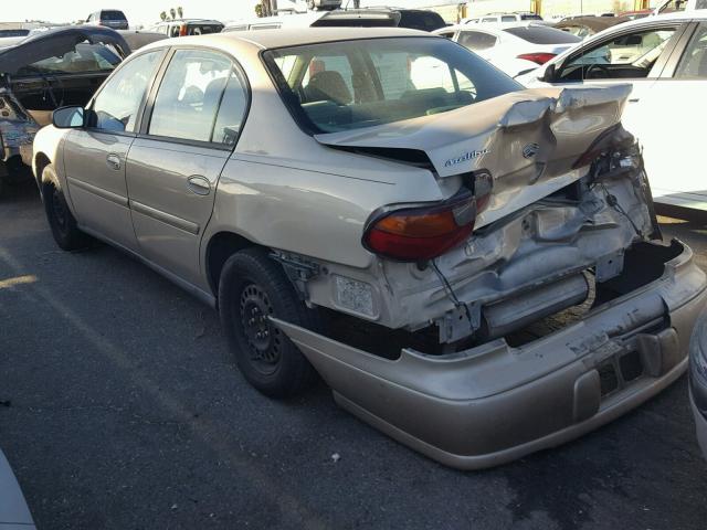 1G1ND52J516256204 - 2001 CHEVROLET MALIBU TAN photo 3