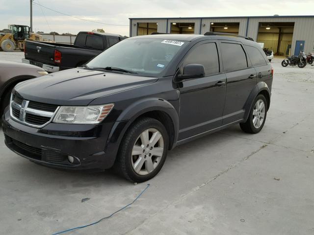 3D4PG5FV8AT135079 - 2010 DODGE JOURNEY SX BLACK photo 2