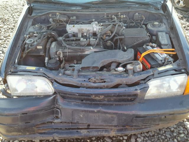 JT2AC52L0V0203499 - 1997 TOYOTA TERCEL CE BLUE photo 7