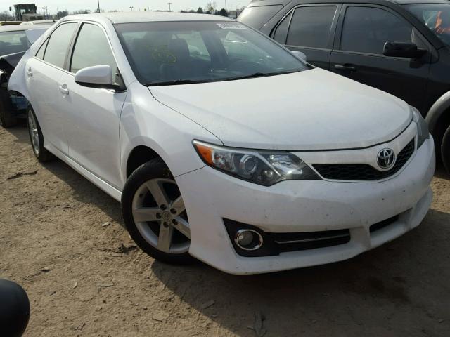 4T1BF1FK1CU510663 - 2012 TOYOTA CAMRY BASE WHITE photo 1