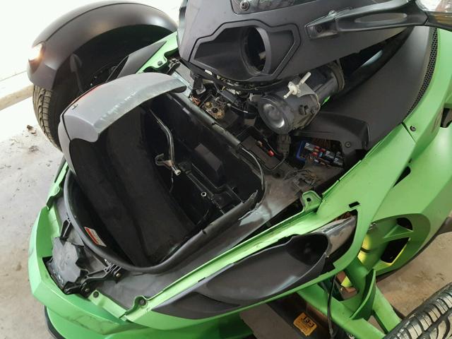 2BXJANA17CV000679 - 2012 CAN-AM SPYDER ROA GREEN photo 9