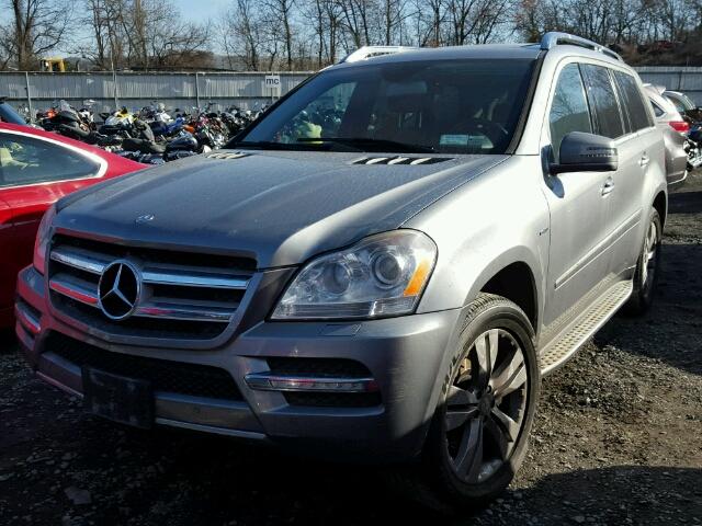 4JGBF2FE3CA774811 - 2012 MERCEDES-BENZ GL 350 BLU BLUE photo 2