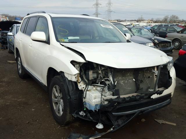 5TDBK3EH2CS170767 - 2012 TOYOTA HIGHLANDER WHITE photo 1