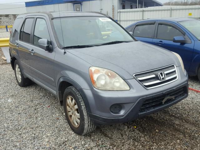 SHSRD78995U329384 - 2005 HONDA CR-V SE GRAY photo 1