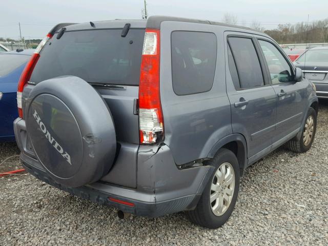 SHSRD78995U329384 - 2005 HONDA CR-V SE GRAY photo 4