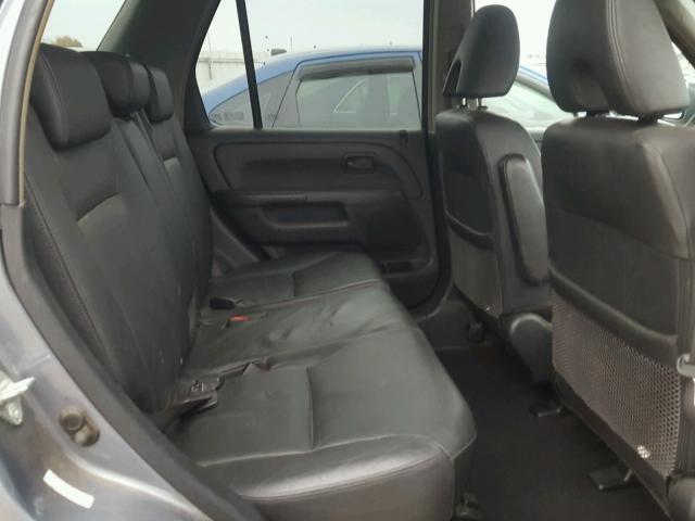 SHSRD78995U329384 - 2005 HONDA CR-V SE GRAY photo 6