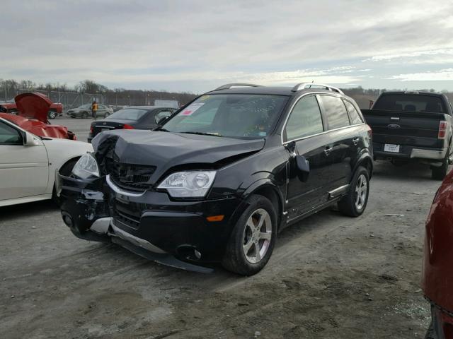 3GNAL3EK2DS562155 - 2013 CHEVROLET CAPTIVA LT BLACK photo 2