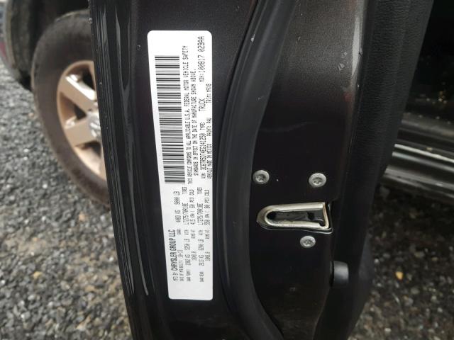 3C6TR5DT4EG141250 - 2014 RAM 2500 SLT GRAY photo 10