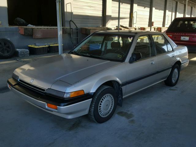 JHMCA5641HC018842 - 1987 HONDA ACCORD LXI BROWN photo 2