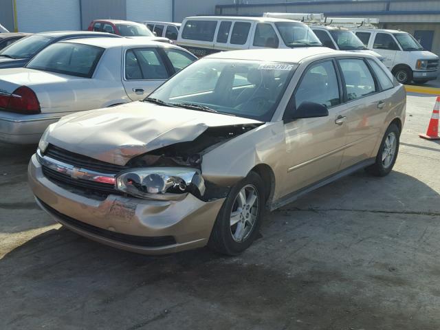 1G1ZT62844F182575 - 2004 CHEVROLET MALIBU MAX GOLD photo 2